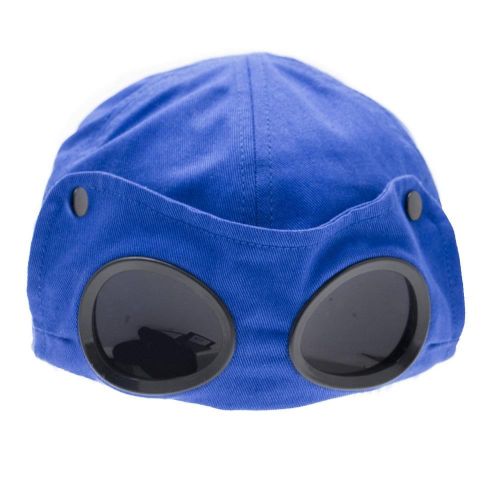 CP Company Boys Dazzling Blue Branded Cap 21132 by C.P. Company Undersixteen from Hurleys
