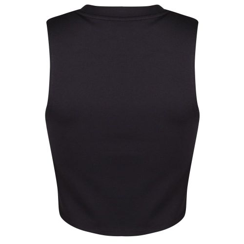 Womens CK Black Tou-2 Cropped Tank Top 20624 by Calvin Klein from Hurleys