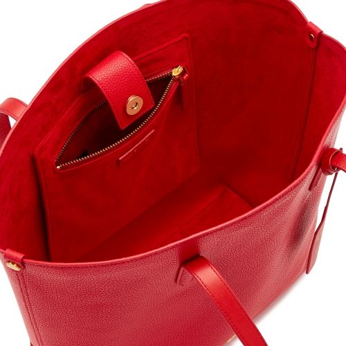 Womens Classic Red Agnes Tote Bag 47390 by Lulu Guinness from Hurleys