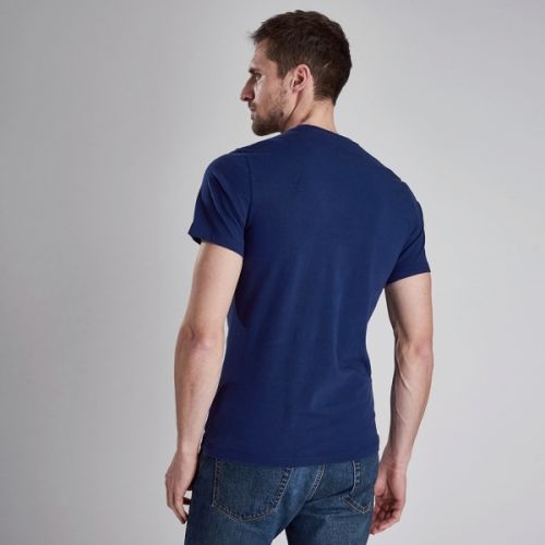 Mens Blue Approach S/s T Shirt 42460 by Barbour International from Hurleys
