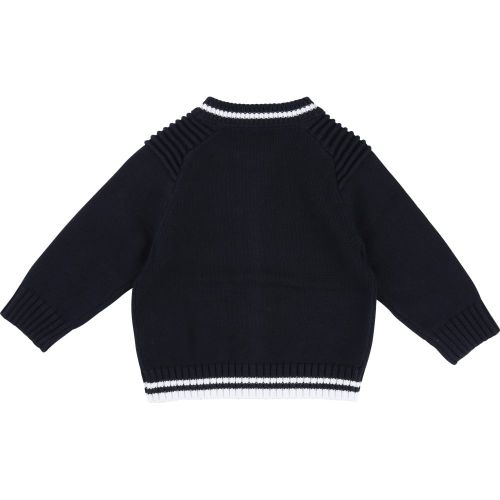 Baby Navy Bomber Cardigan 13242 by BOSS from Hurleys