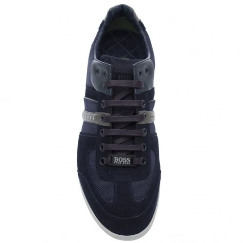 Athleisure Mens Open Blue Akeen Trainers 67150 by BOSS from Hurleys
