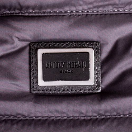 Mens Anthracite Black Label Puffer Jacket 65230 by Antony Morato from Hurleys