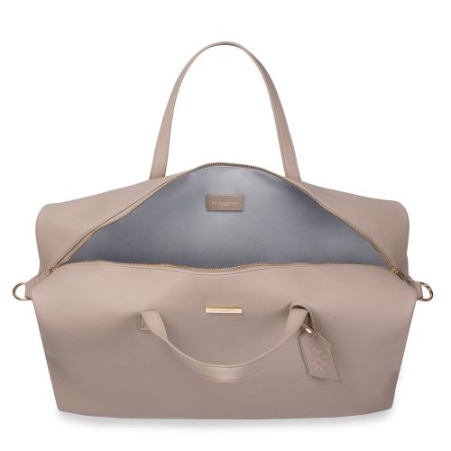 Katie Loxton Bag Womens Taupe Weekend Holdall Duffle