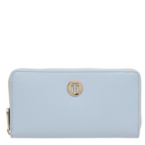 Womens Breezy Blue Honey Large Zip Around Purse 58002 by Tommy Hilfiger from Hurleys