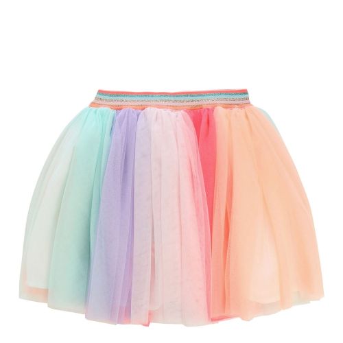 Girls Pastel Multi Pleated Net Skirt 55775 by Billieblush from Hurleys