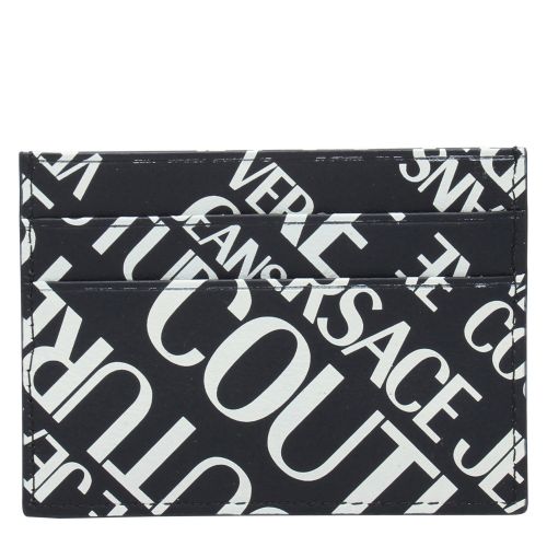 Mens Navy/White Logomania Card Holder 55293 by Versace Jeans Couture from Hurleys