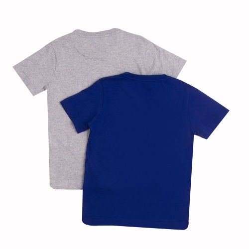 Boys Navy 2 Pack S/s T Shirts 82138 by Emporio Armani from Hurleys