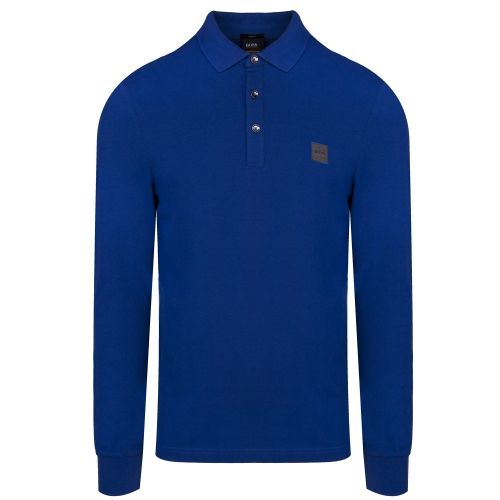 Casual Mens Blue Passerby Slim Fit S/s Polo Shirt 38798 by BOSS from Hurleys