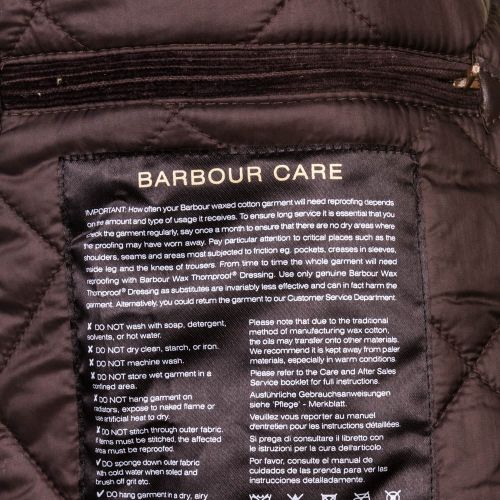 Mens Tan Duke Waxed Jacket 64629 by Barbour International from Hurleys