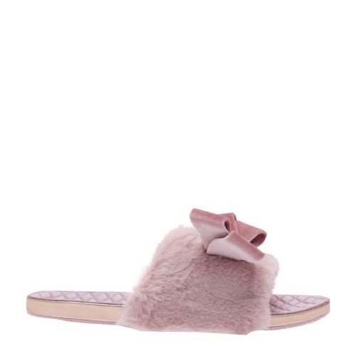 Womens Light Pink Blings Bow Slippers 30386 by Ted Baker from Hurleys