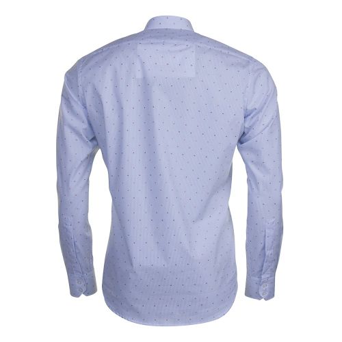 Mens Pastel Blue C-Enzo Regular Fit L/s shirt 6331 by HUGO from Hurleys