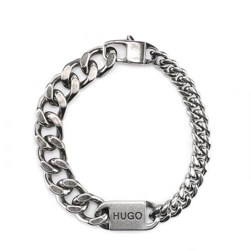 Mens Silver E-Functional Bracelet 96788 by HUGO from Hurleys