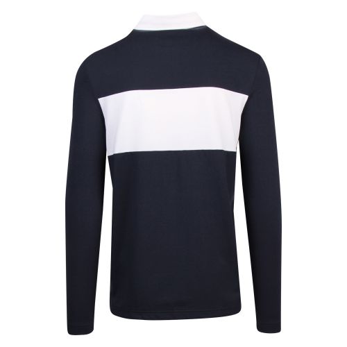 Athleisure Mens Navy Plisy 1 Rugby L/s Polo Shirt 57053 by BOSS from Hurleys