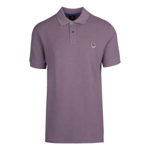 Mens Lilac Classic Zebra Regular Fit S/s Polo Shirt 43294 by PS Paul Smith from Hurleys