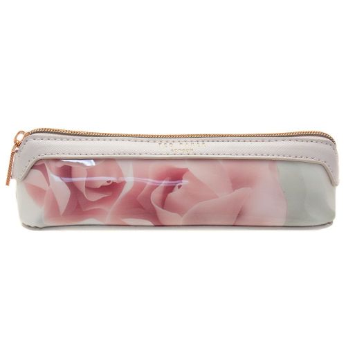 Womens Nude Pink Kelssa Porcelain Rose Pencil Case 63126 by Ted Baker from Hurleys