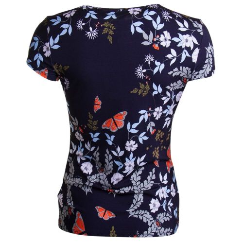 Womens Mid Blue Pepa Kyoto Gardens S/s T Shirt 14018 by Ted Baker from Hurleys