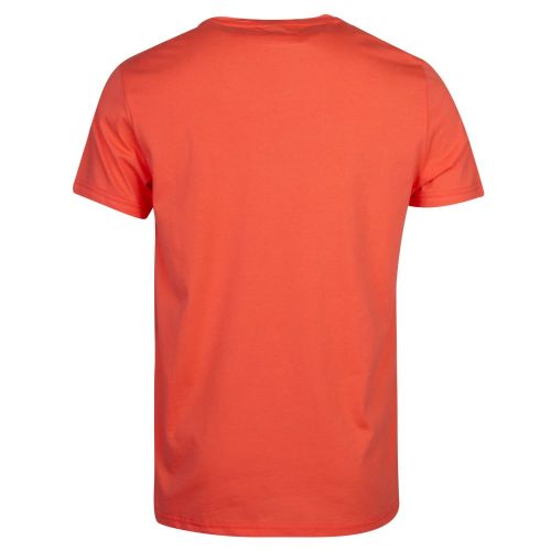 Mens Light Red Big Logo Beach S/s T Shirt 23439 by BOSS from Hurleys