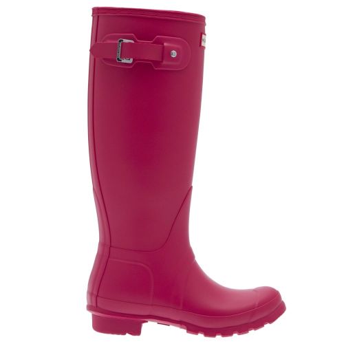 Original Womens Bright Pink Tall Wellington Boots 26075 by Hunter from Hurleys