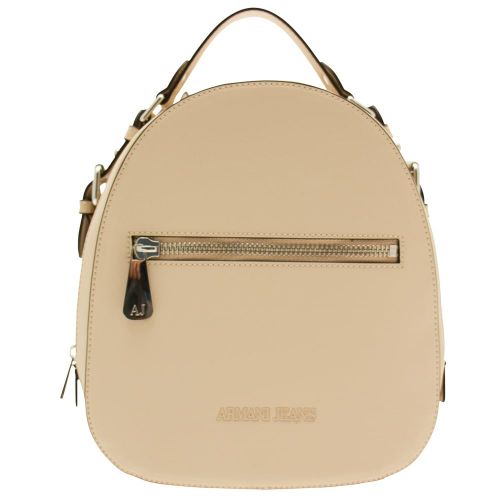 Womens Light Beige Buckle Backpack 69868 by Armani Jeans from Hurleys