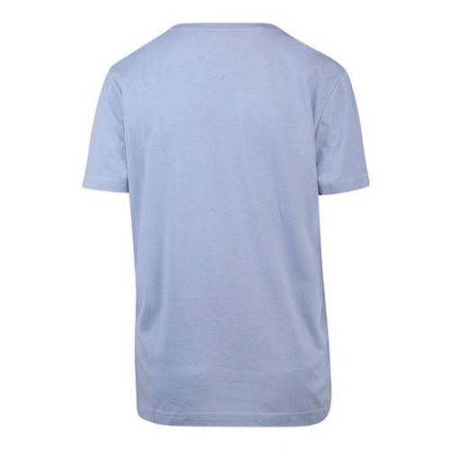 Mens Daybreak Blue Tommy Logo S/s T Shirt 107658 by Tommy Hilfiger from Hurleys
