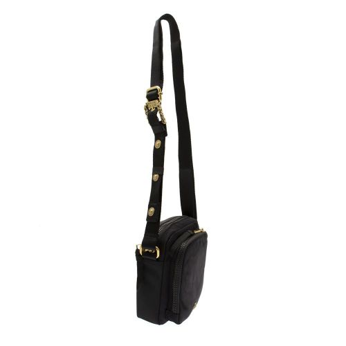 Mens Black Nylon Buckle Crossbody Bag 92081 by Versace Jeans Couture from Hurleys