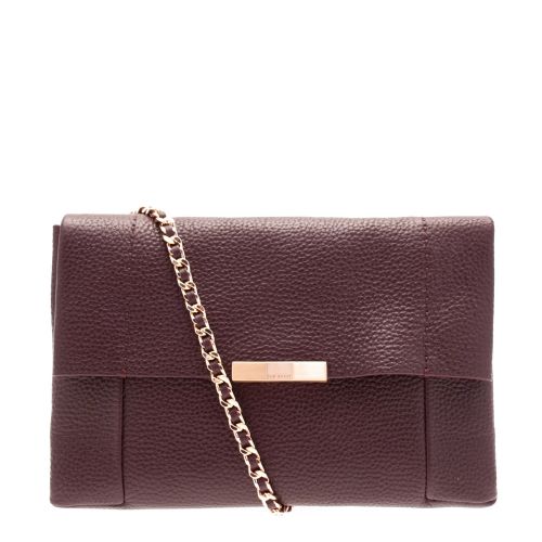 Womens Deep Purple Clarria Soft Crossbody Bag 30071 by Ted Baker from Hurleys