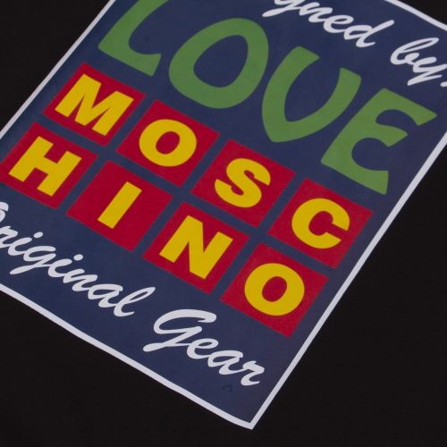 Mens Black Designed By Regular Fit S/s T Shirt 43128 by Love Moschino from Hurleys