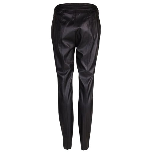 Womens Black Sellie PU Trousers 12932 by BOSS from Hurleys