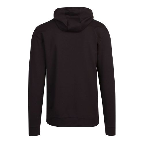 Mens Black Branded Hooded Sweat Top 78885 by Paul And Shark from Hurleys