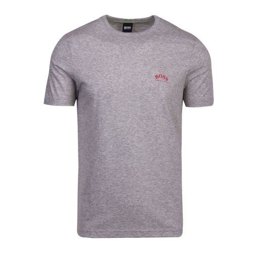 Athleisure Mens Grey Tee Curved S/s T Shirt 88824 by BOSS from Hurleys