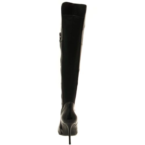 Womens Black Savino Over The Knee Boots 20914 by Moda In Pelle from Hurleys