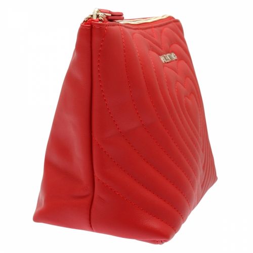 Womens Red Fiona Heart Washbag 37922 by Valentino from Hurleys