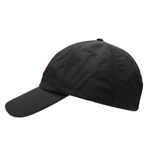 Mens Black Patch Cap 77790 by Parajumpers from Hurleys