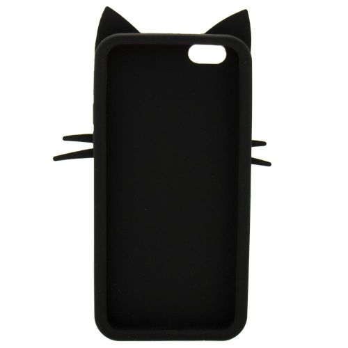 Womens Black Kooky Cat iPhone 6 Case 49411 by Lulu Guinness from Hurleys