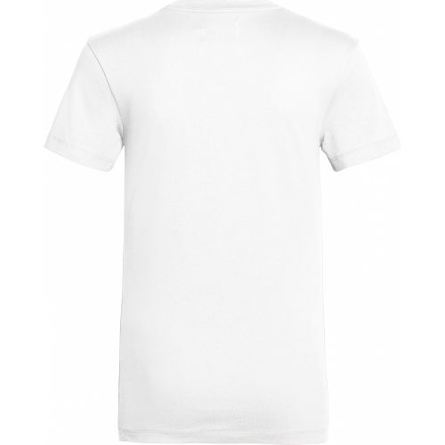 Womens Bright White Metallic Monogram Slim Fit S/s T Shirt 42932 by Calvin Klein from Hurleys