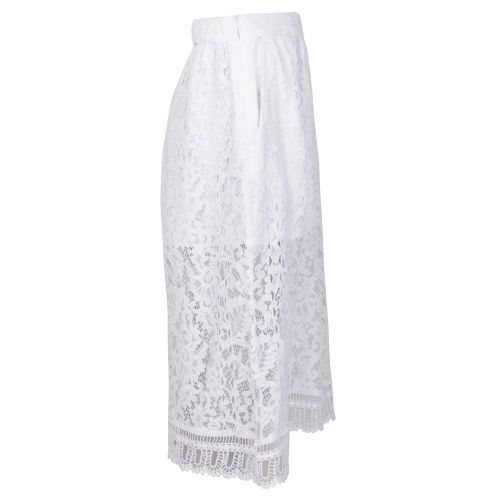 Womens Linen White Arta Lace Culottes 25624 by French Connection from Hurleys