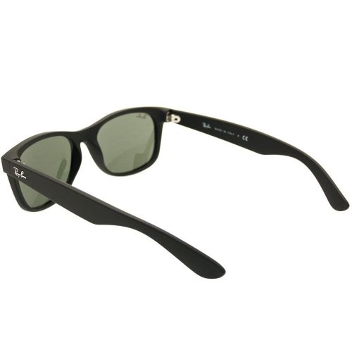 Black Rubber RB2132 New Wayfarer Sunglasses 12267 by Ray-Ban from Hurleys