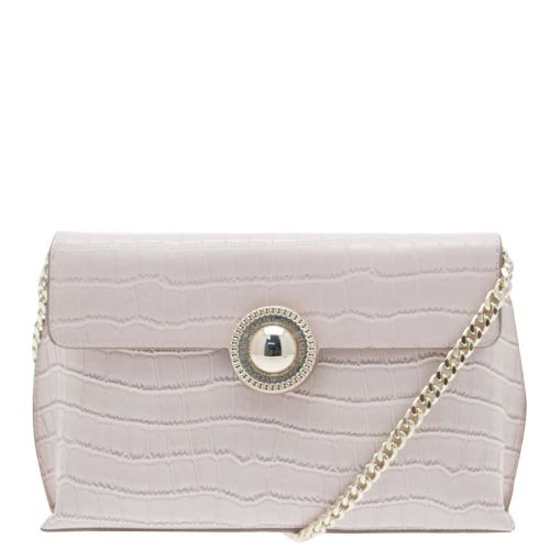 Pink Croc Dome Clutch Bag 21815 by Versace Jeans from Hurleys