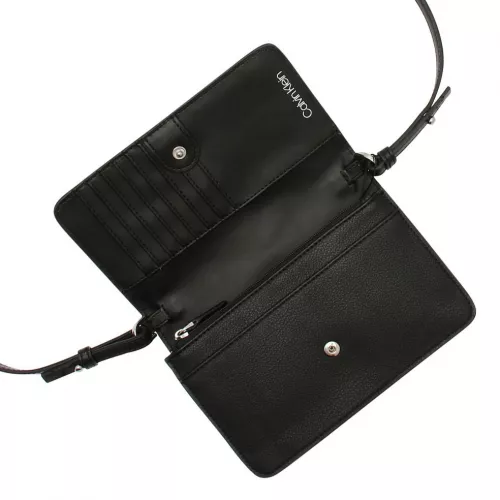 Womens Black Must Phone Crossbody Bag 76906 by Calvin Klein from Hurleys