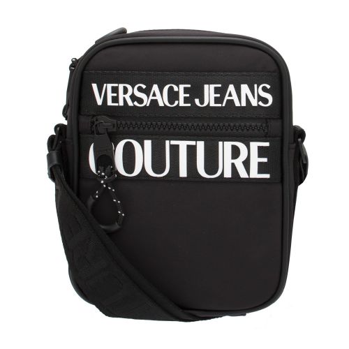 Womens Black Nylon Logo Small Crossbody Bag 74317 by Versace Jeans Couture from Hurleys