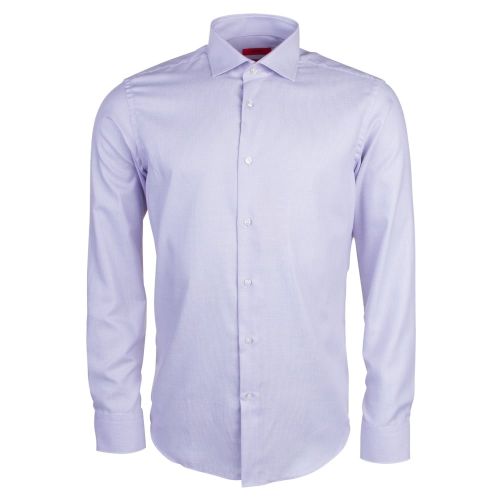 Mens Light Purple C-Gordon Reg L/s Shirt 18494 by HUGO from Hurleys