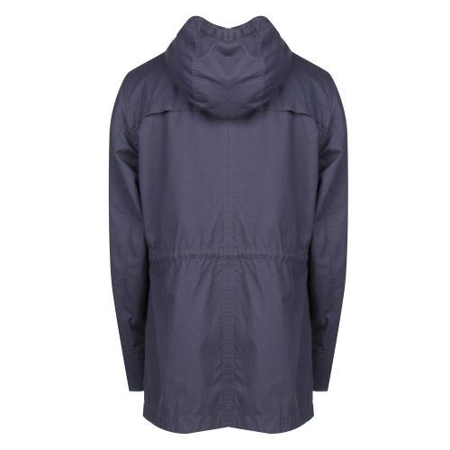 Mens Navy Okian-W Hooded Jacket 67168 by BOSS from Hurleys
