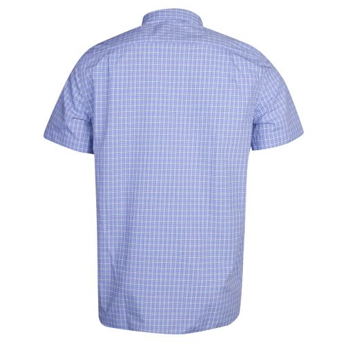 Mens Lagoon Fine Check Regular Fit S/s Shirt 23245 by Lacoste from Hurleys