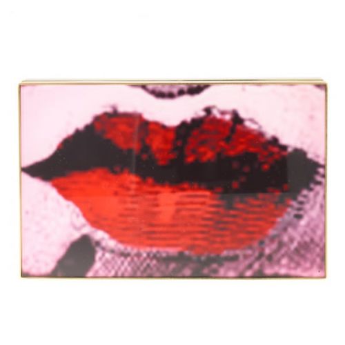 Womens Pink Olivia Rose Clutch 72847 by Lulu Guinness from Hurleys