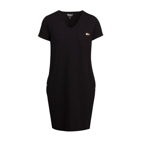 Womens Black Meribel Dress 81508 by Barbour International from Hurleys
