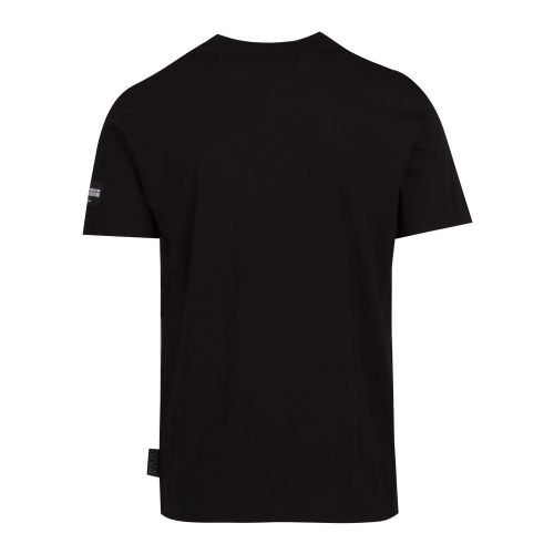 Mens Black Logomania Slim Fit S/s T Shirt 55352 by Versace Jeans Couture from Hurleys