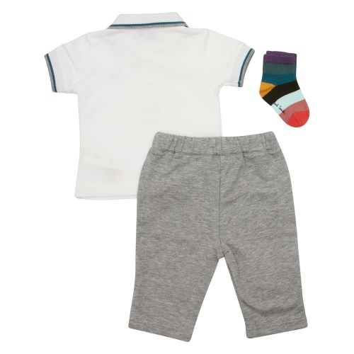 Baby White Toti Outfit Gift Set 45950 by Paul Smith Junior from Hurleys