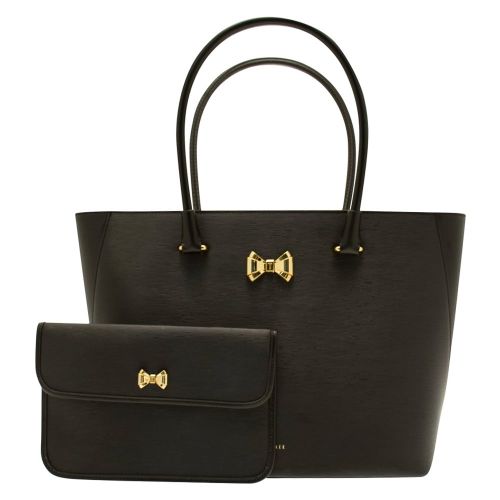 Womens Black Tinsley Bow Shopper Bag 71857 by Ted Baker from Hurleys
