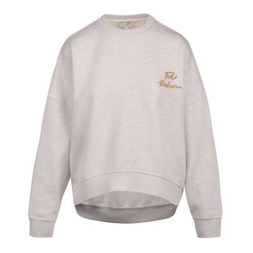 Womens Camel Juan Marl Branded Sweat Top 93758 by Ted Baker from Hurleys